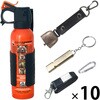 10003570GDBK UDAP 熊撃退スプレー SOG + アルミホイッスル + 熊鈴 EVERSAFE 82768905