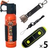 10003565YLBK UDAP 熊撃退スプレー SOG + 電子ホイッスル + 熊鈴 EVERSAFE 82768939