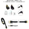 VV-HDMI010AA-SF-L コンパクト・フラット HDMIケーブル L型変換アダプター付 Vodaview 82769271