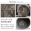 EBP-24-2P-DBR バレルプランター 幅24/30cm FRP製 住まいスタイル 82769316