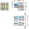 721-2105/026-000 MCSフィメールコネクタ ワゴジャパン 82778441