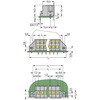231-610/023-000 固定用フランジ付貫通端子台 ワゴジャパン 82780988