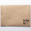 teto-002 tetote「THANK YOU」(イエロー)アロマキャンドル付きメッセージカード ユズの香り GRASSE TOKYO(グラーストウキョウ) 82783605