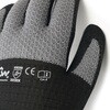 FT-311300 13Gハイブリッドラバー(NR+PU)背抜き手袋 COVER WORK(カバーワーク) 82786631