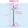 GA-LA020 洗濯機水栓 床給水用 蛇口 ストッパー付き 二層式洗濯機用アダプタ付き リフォーム 洗濯機の移設増設 日本製 GAONA(ガオナ) 82826095