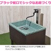 GA-RA018 ガーデン水栓 庭 おしゃれ 蛇口 自在パイプ 170ミリ 首振り ガーデンシンク マットブラック モダン DIY GAONA(ガオナ) 82826190