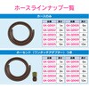 GA-RA019 ガーデン水栓 庭 おしゃれ 蛇口 自在パイプ 80ミリ 首振り スロップシンク マットブラック モダン DIY GAONA(ガオナ) 82826348