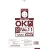 OK (25)11 ポリエチレン製規格袋 OK袋 25μm オークラ 82829970
