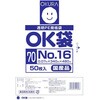 OK (70)16 ポリエチレン製規格袋 OK袋 70μm オークラ 82830015