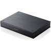 HDD (ハードディスク) 外付け ポータブル 2.5インチ テレビ対応 USB接続 ACアダプター不要 ブラック エレコム