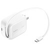 BoostCharge Pro 45W 1ポート 巻き取り式USB-Cケーブル付き 急速充電器 BELKIN(ベルキン)