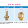 GA-JM148 ブレードホース用継手 水・空気・油・薬品用 圧送 工場 配管 設備 機械 GAONA(ガオナ) 82929230