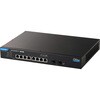 2.5G PoE+ スイッチングハブ 8ポート 120W 10G SFP+×2 VLAN QoS Webスマートスイッチ エレコム
