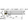 EPAV06M028C25.0R06 ねじ止め式小径直角肩加工用 柄付きカッタ EPAV タンガロイ 82935521