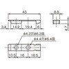 FC-8100-K 314396 SDシステム重量用ソフトクローズ上部吊り車 アトムリビンテック 82936790