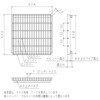 NSKT-40-2 会所マス用ステンレスグレーチング普通目プレーン イズミ 82945881