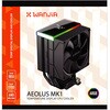 AEOLUS-MK1-BLACK AEOLUS MK1 ステータス&ARGBパネル 小型CPUクーラー ブラック アイネックス 82953127