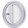 SPD150 外壁用アルミ製換気口 フラットグリル 丸パンチング型8Φ×PITCH10 防火ダンパー付 西邦工業 82953520