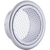 SP125 外壁用アルミ製換気口 フラットグリル 丸パンチング型8Φ×PITCH10 西邦工業 82954457