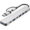 7in1 USBハブ デュアルポート (USB-A・USB-C) ZATTA
