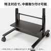 CR-PL68BK 液晶ディスプレイスタンド 電動上下昇降 高耐荷重 サンワサプライ 83005058