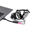 ADV-128A USBオーディオ変換ケーブル ヘッドフォン+マイク用 アイネックス 83007858