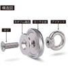 APWE-25 超強力パワーマグネット アイナットタイプ MagX(マグエックス) 83041056