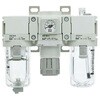 AC30-02E-D AC30-D Series エアコンビネーション エアフィルタ+レギュレータ+ルブリケータ SMC 83042368