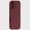 16511 ソフトタッチシリコーンケース iPhone16用 Holdit 83043725