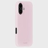 16989 ソフトタッチシリコーンケース iPhone16用 Holdit 83044005