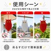 ZM-295 鳥よけ こっちくんな!バードさん キラキラずんぐりフクロウ 鈴付き  赤・銀モデル ZATTA 83049499