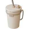 トートストロー付き2wayタンブラー アイボリー 320ml 和平フレイズ