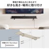 100-MRSH231BK シェルフ 壁掛け サンワダイレクト 83116026