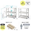 100-DESKF067BK デスク シンプルタイプ 高さ可変 サンワダイレクト 83116121