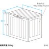 100-KB025BK ドロワー 木ねじ取付け サンワダイレクト 83116157