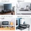 100-MR218W 机上ラック スチール製 サンワダイレクト 83116236