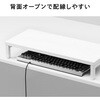 100-MR218W 机上ラック スチール製 サンワダイレクト 83116236