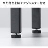 100-MR218W 机上ラック スチール製 サンワダイレクト 83116236