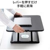 MR-ERGST7BK リフトアップデスク サンワサプライ 83116315
