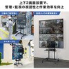 CR-PL71BK 液晶ディスプレイスタンド 無段階高さ調整 上下2面取付け サンワサプライ 83116367