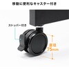 CR-PL71BK 液晶ディスプレイスタンド 無段階高さ調整 上下2面取付け サンワサプライ 83116367