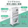mono095-wh ブックスタンド付き収納ラック TAIGASHOJI(大河商事) 83116629