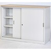CVA-12HS-NA オフィスカウンター ハイカウンター書庫型 TRUSCO 83116726