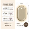 LEW001GD2 充電式エコカイロ ゴールド 多摩電子 83124609