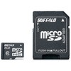 Class10 microSDHCカード SD変換アダプター付 BUFFALO(バッファロー)