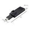 WLI-UTX-AG300/C エアステーション 11n/a/g/b 300Mbps 簡単無線LAN子機 BUFFALO(バッファロー) 83384358
