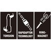 057423 ビットチェック ビットセット(木工用) Wera 83596216