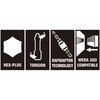 057122 ビットセーフ ビットセット Wera 83596295