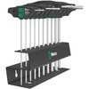 023454 10本組T型レンチセット(メタルラック付) Wera 83596819