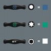 023454 10本組T型レンチセット(メタルラック付) Wera 83596819